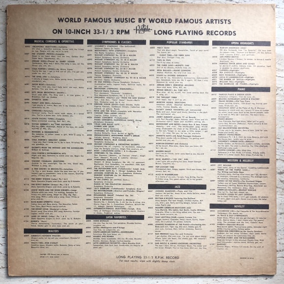 Gershwin, Heyward Varsity Opera Singers And Orchestra Porgy And Bess Vinyl Lp - Picture 3 of 7